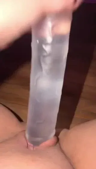 Poster of Đâm lút cán với sextoy trong suốt to và dài khiến em rên cực sướng
