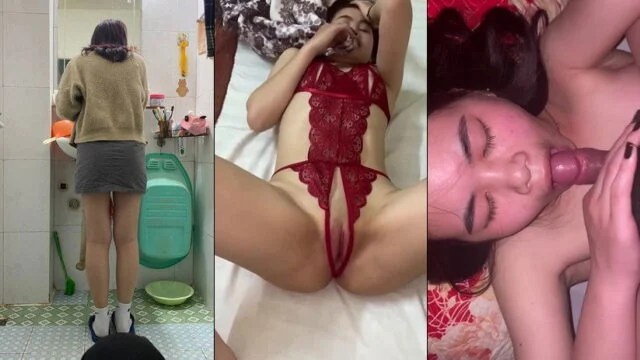 Bướm đẹp hồng hào của em sinh viên