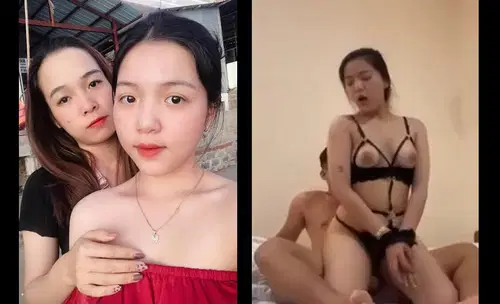 Poster of Em gái ngoan ngoãn hiền lành lộ clip hóa thần dâm trên giường với bạn trai