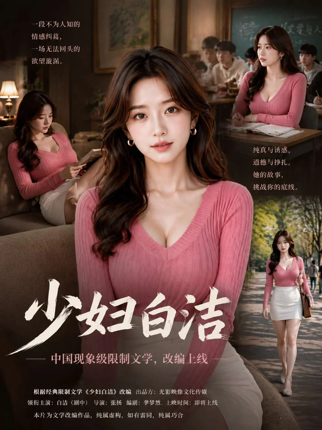 Phim AI: Cô Giáo Đi Thực Tập Bị Thầy Hiệu Trưởng Đụ 20