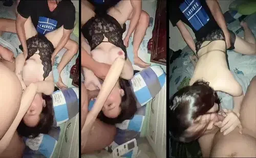Poster of Vợ bạn cực phẩm cho threesome ngay trong phòng ngủ vợ chồng