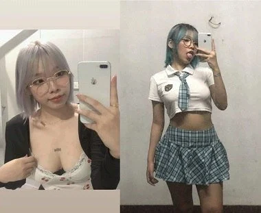 Vú bự giả hầu gái bị đụ nát